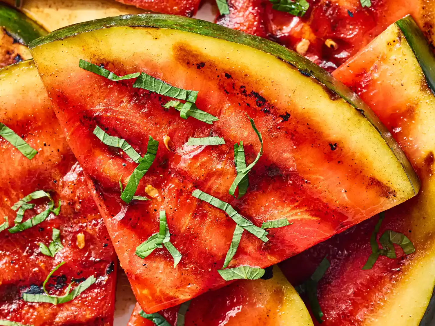 Grilled Watermelon with Honey-Lime-Cayenne Glaze: A Spicy Summer Treat