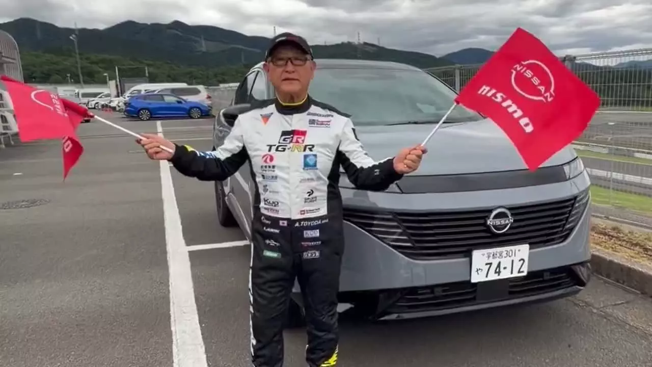 Toyota Chairman Enthusiastically Endorses Nissan Murano in Unexpected Viral Video
