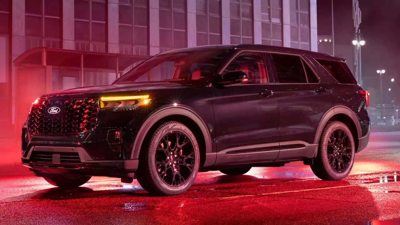 Ford Unveils 2027 Explorer ST with Striking 'Sinister' Appearance Package