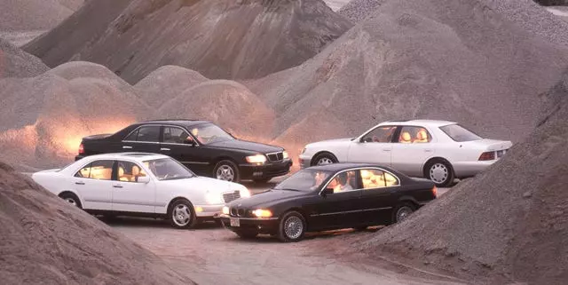Luxury Showdown: Japanese vs. German Sedans in 1997