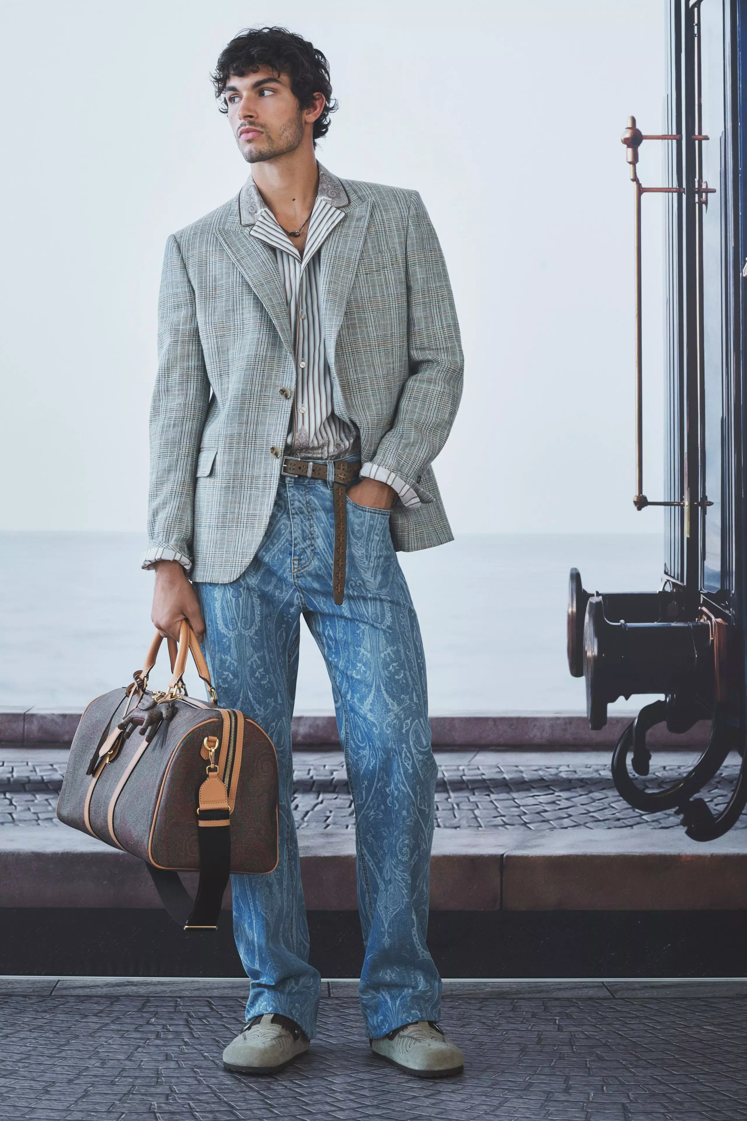 Etro's Spring 2027 Menswear Collection: A Journey Seeking Direction