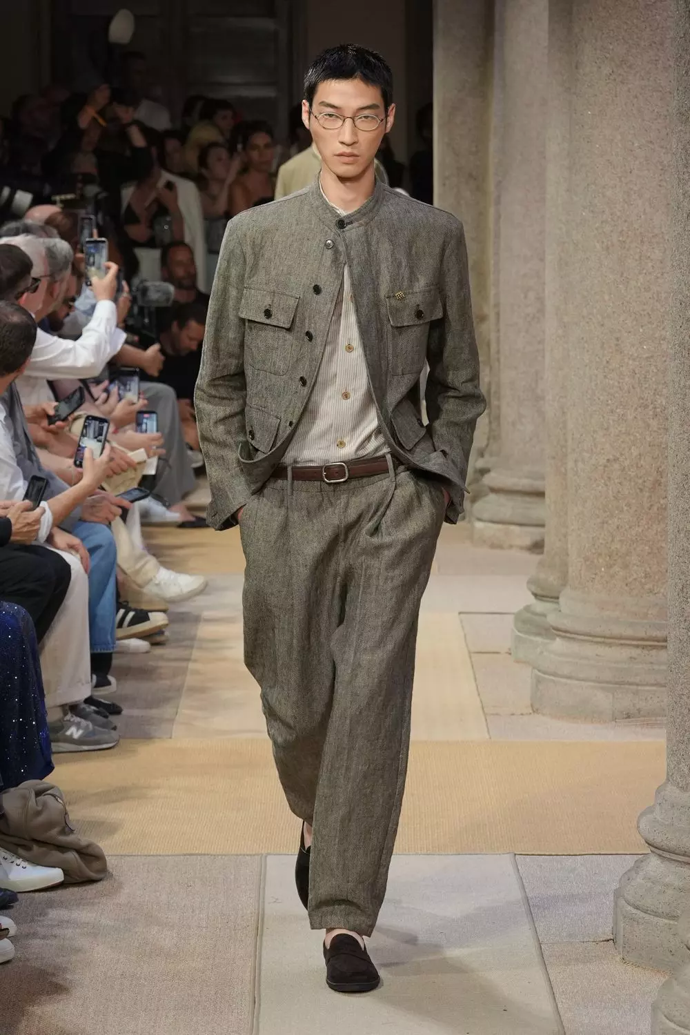 Giorgio Armani's Spring 2027 Menswear Collection: A Vision of Refined Elegance
