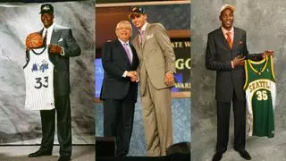 A Nostalgic Look at NBA Stars' Iconic Draft Day Attire