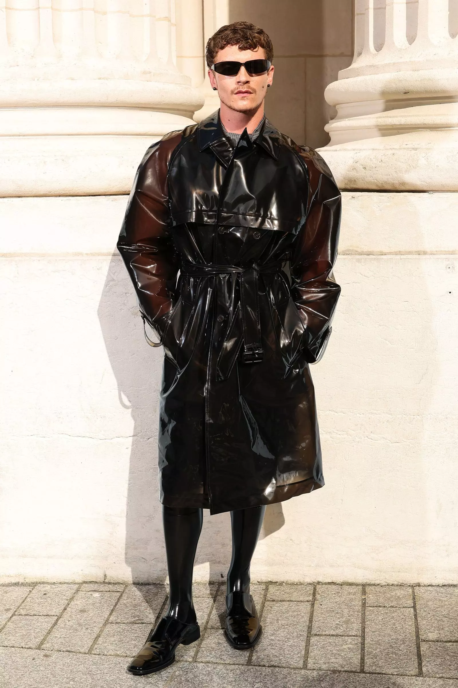 Connor Storrie's Unconventional Style at Paris Men's Fashion Week