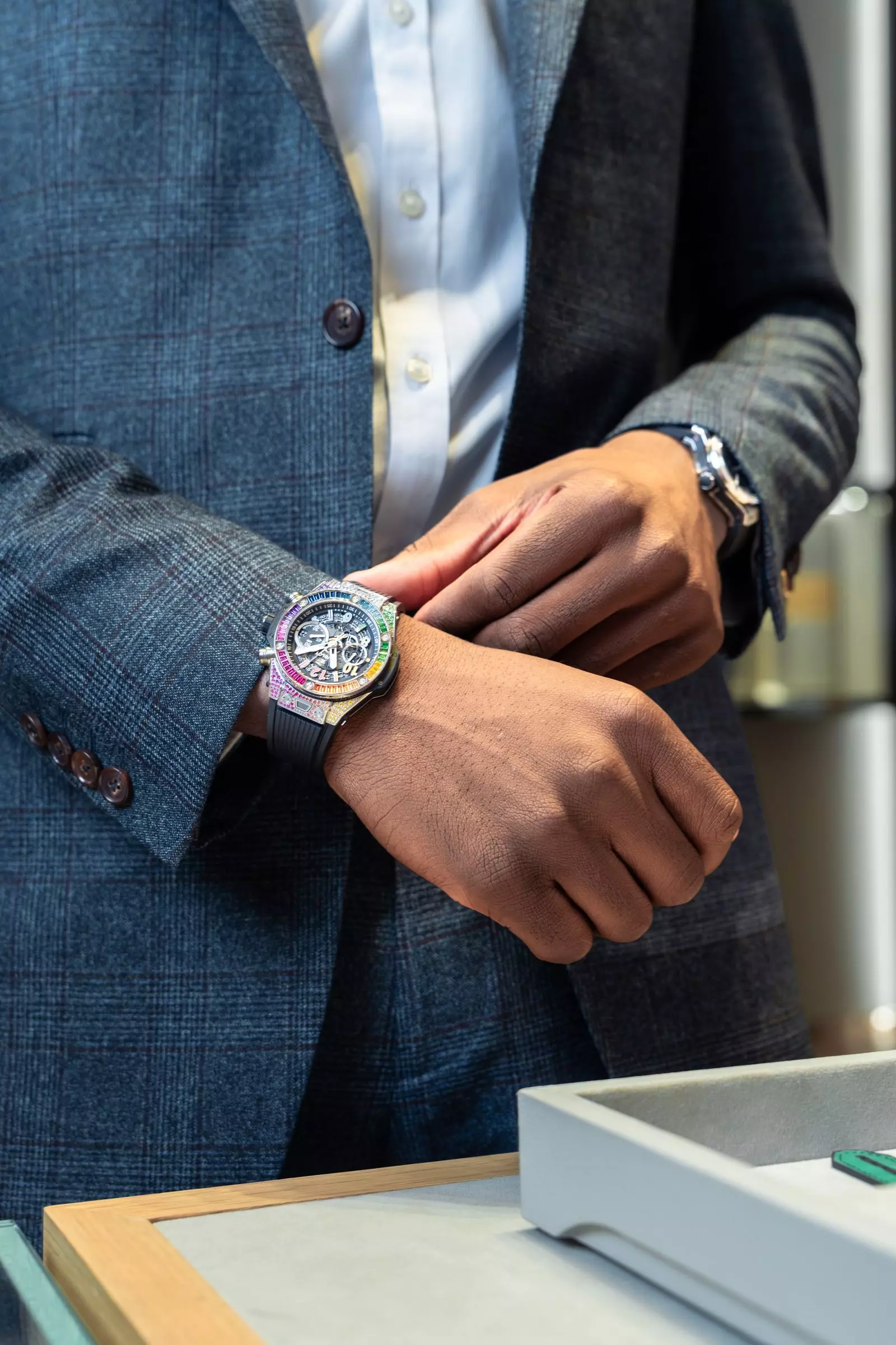 NBA Draft Sensation Dybantsa Shines with Unique Hublot Timepiece