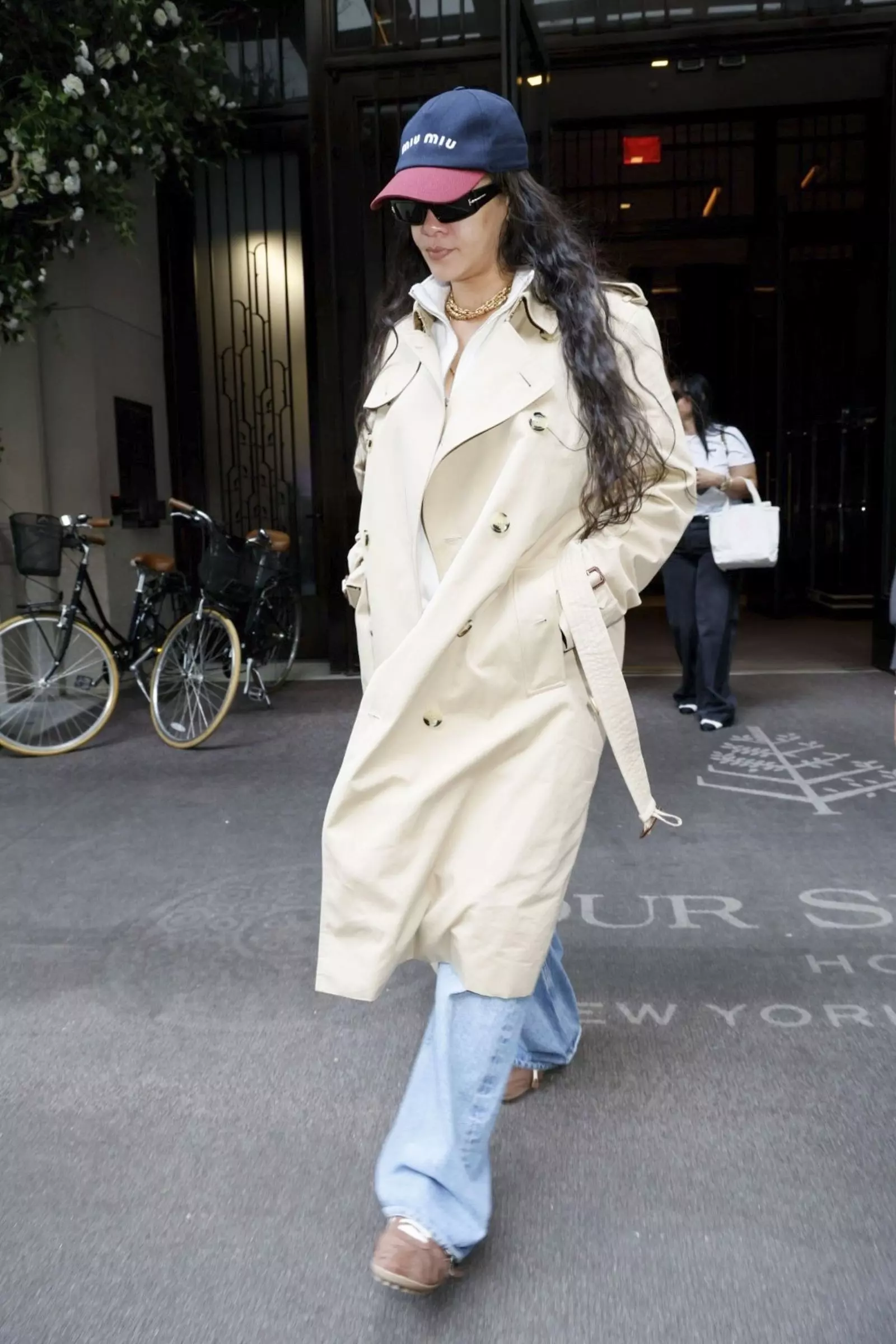 Rihanna Reinvents Casual Style with Bandeau Sweatsuit Ensemble