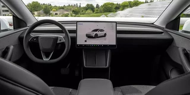 A Closer Look at the 2026 Tesla Model Y Base Interior