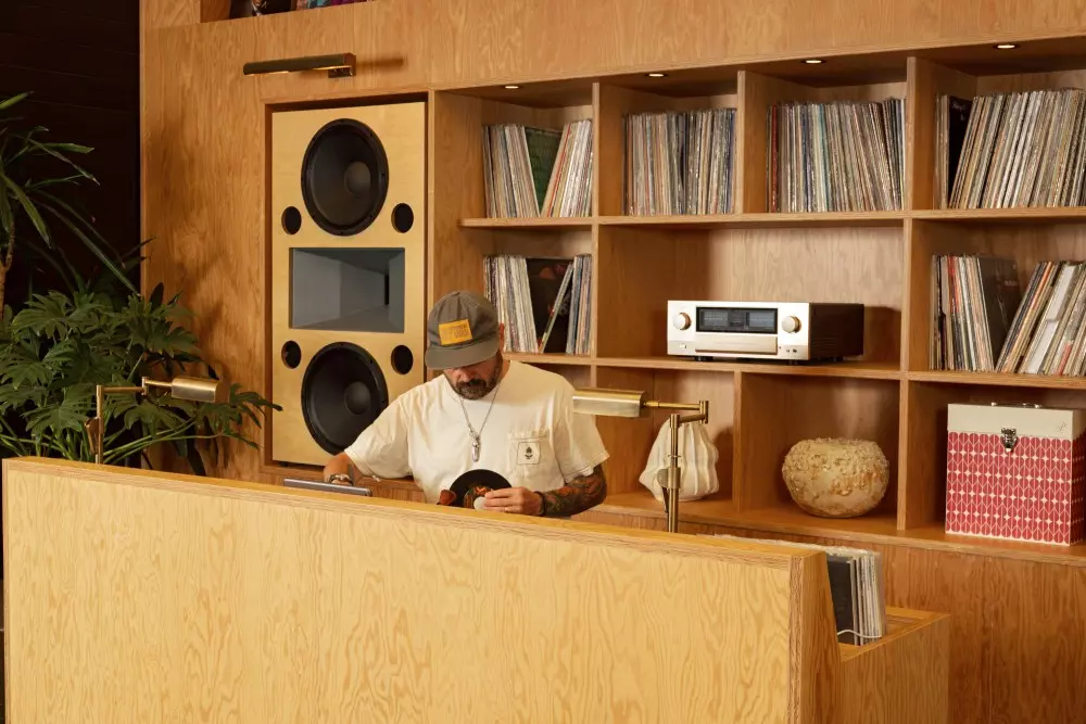 Chef Sean Brock Blends Southern Culinary Traditions with Vintage Vinyl Culture at Darling Restaurant