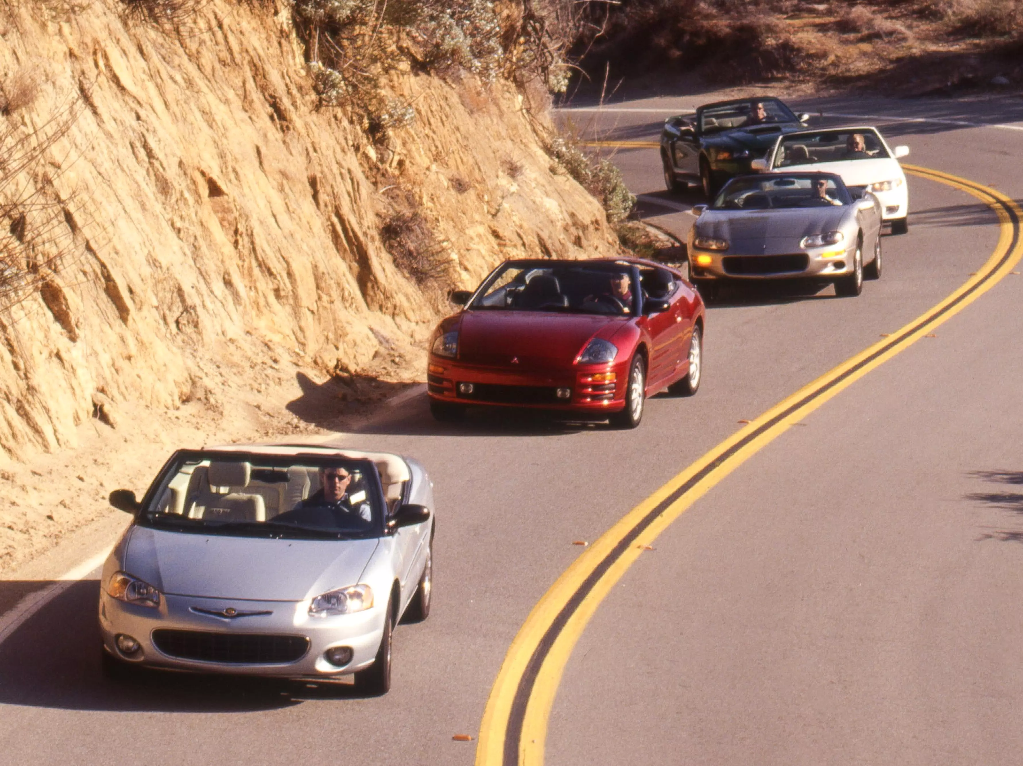 2001 Four-Seat Convertible Comparison Test: A Retrospective