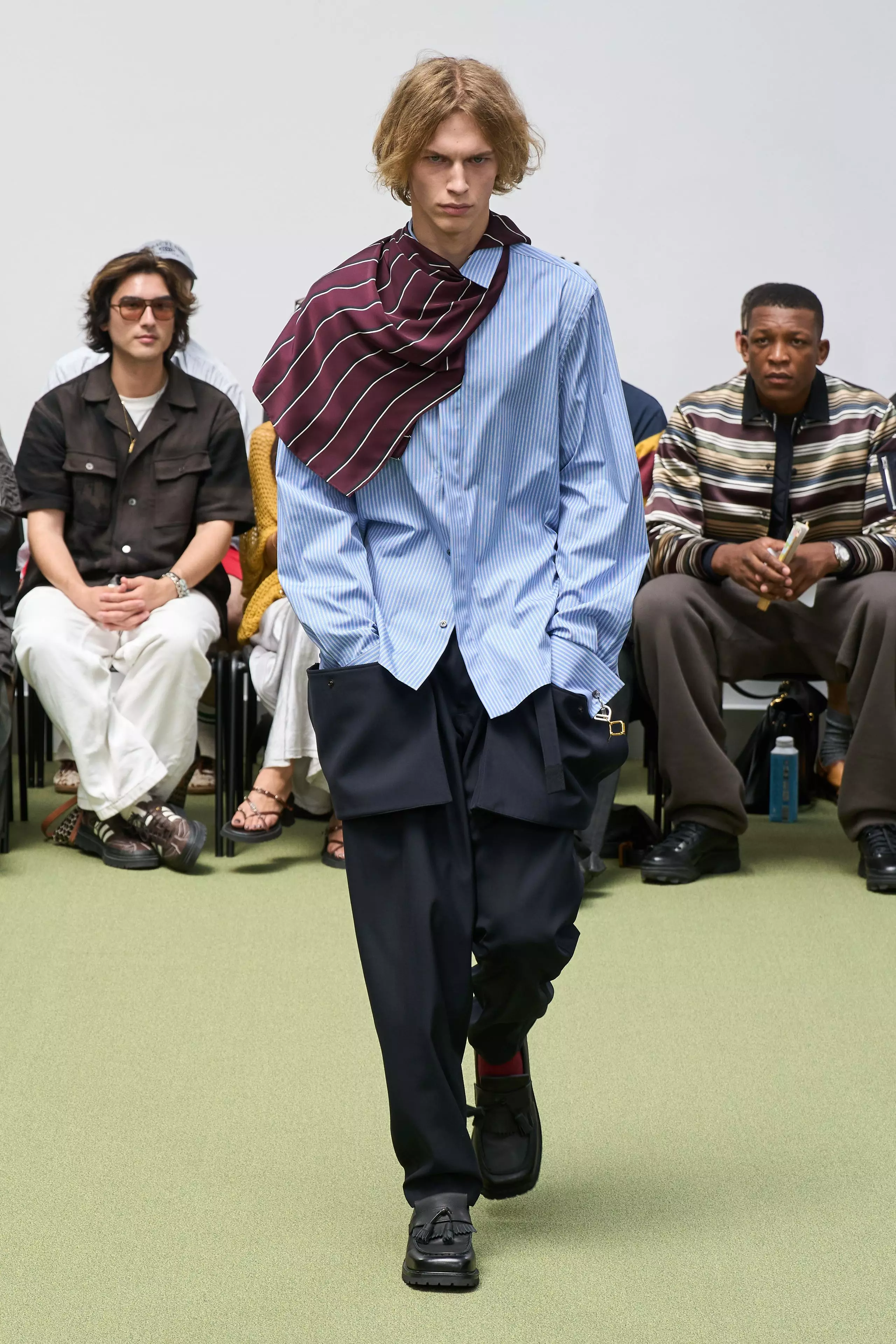 Sacai's Spring 2027 Menswear Collection: A Vision of Modernity