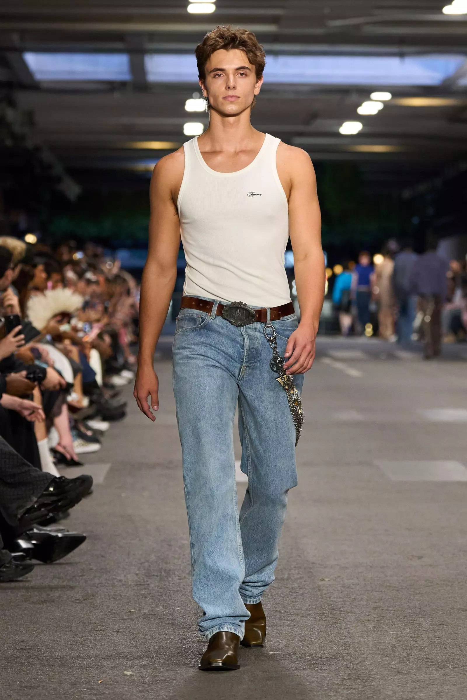 Britney Spears' Sons Debut on Vetements Runway