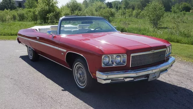 The Grand Finale of American Convertibles: A Pristine 1975 Chevrolet Caprice