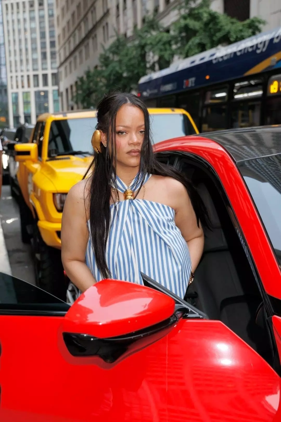 Rihanna and A$AP Rocky's Contrasting Summer Styles in New York