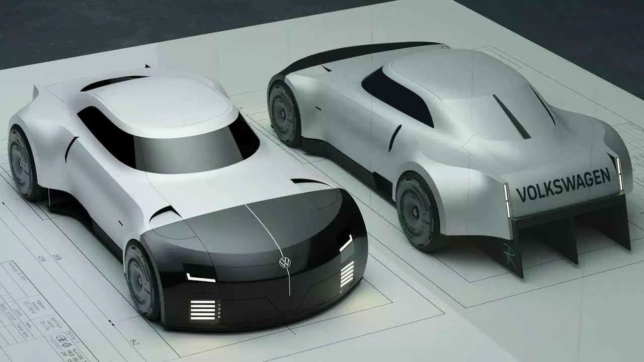 Volkswagen ID.DIN T14: A Visionary Supercar Concept