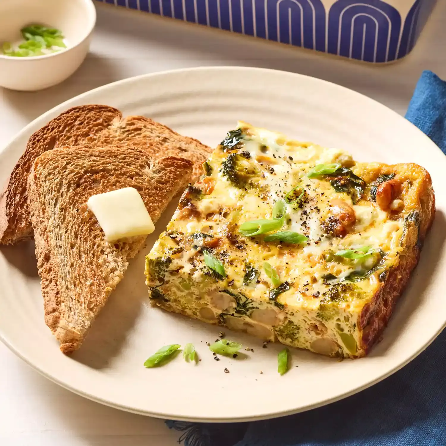 Nutrient-Rich Morning Bake: A High-Fiber Delight