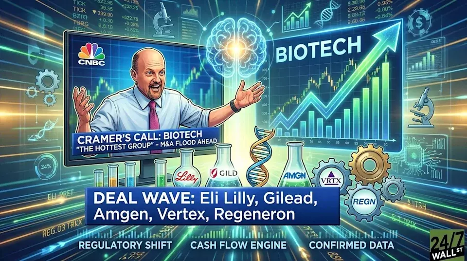 Biotech Sector Poised for Acquisition Surge, According to Jim Cramer