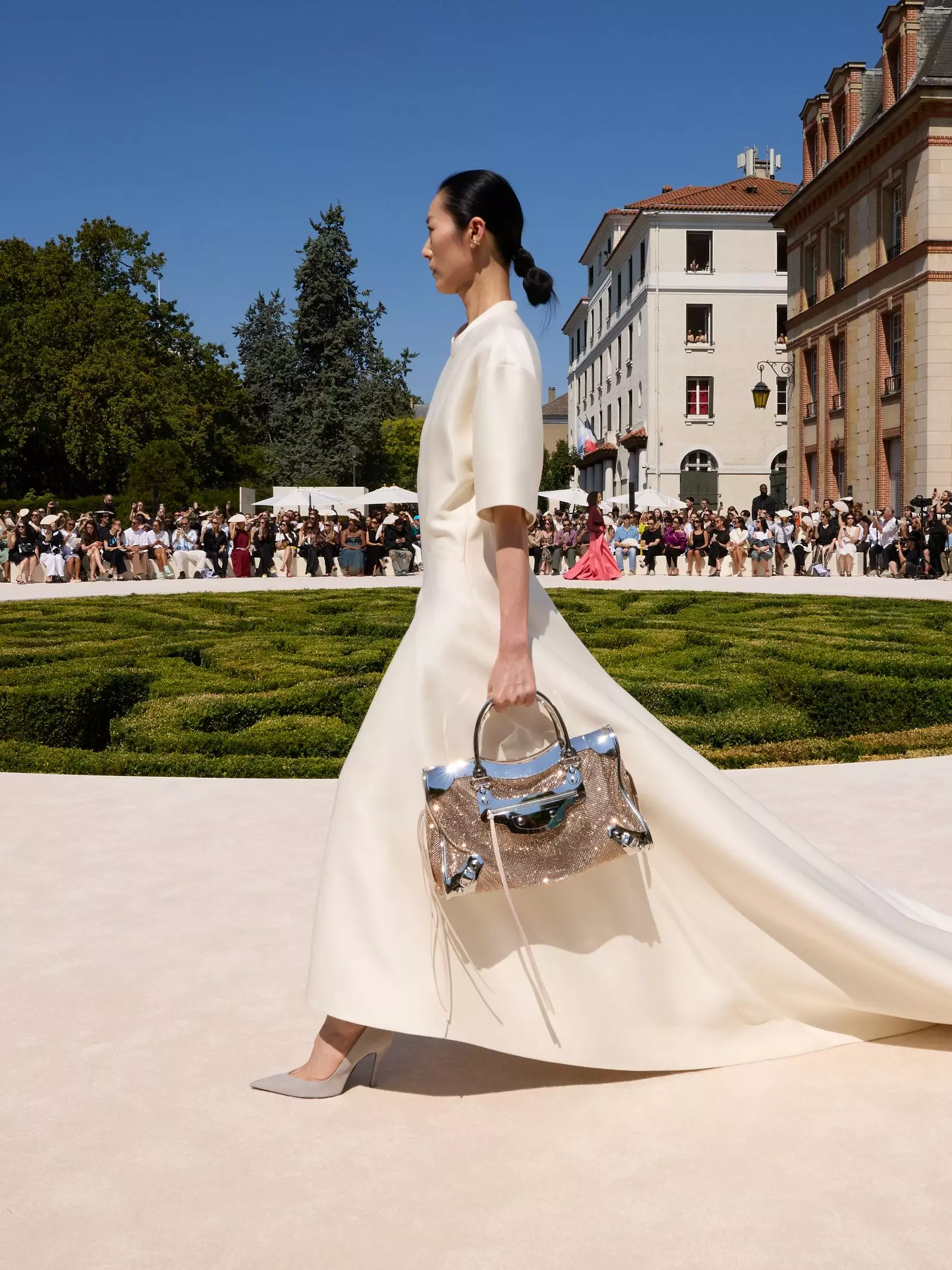 Balenciaga City Bag Receives Dazzling Couture Makeover with Shimmering Crystals