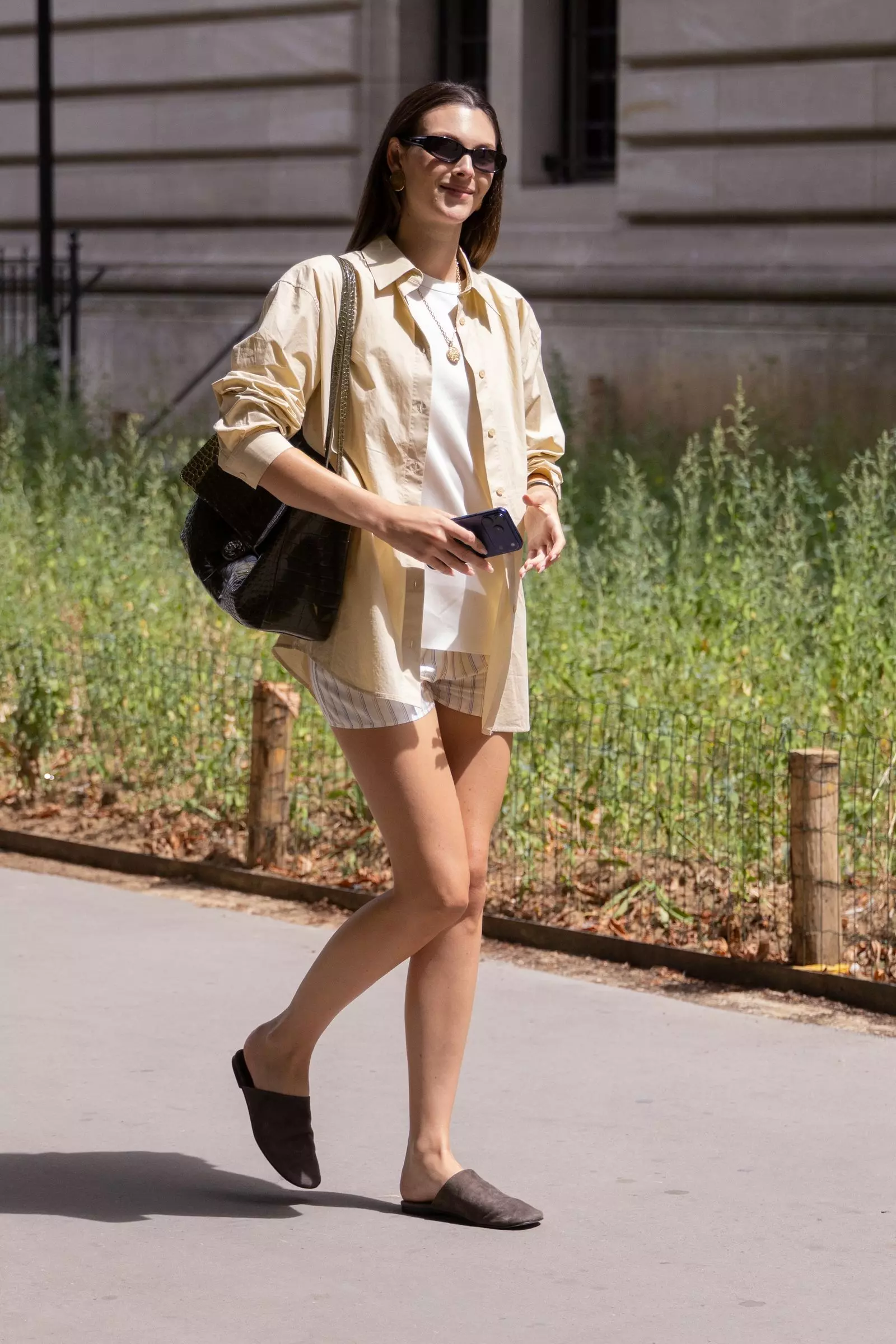Models' Off-Duty Style Steals the Show at Paris Couture Week