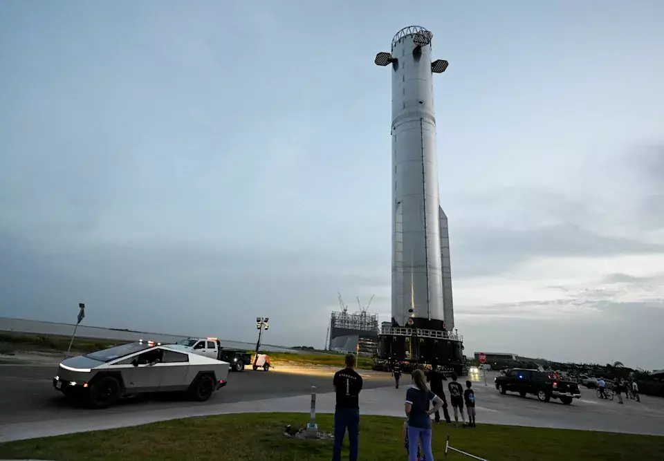 SpaceX Stock Dips Below IPO Price Amidst Starship Test Flight Preparations