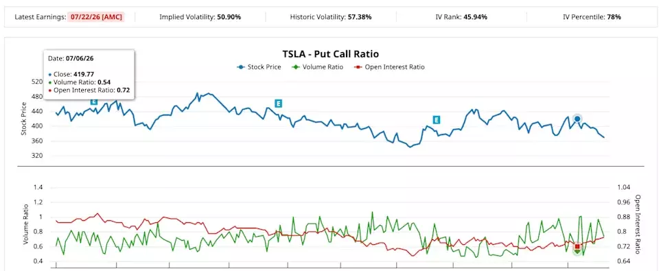 Expert Predicts Tesla Stock Decline, Options Market Reacts with Massive Bet