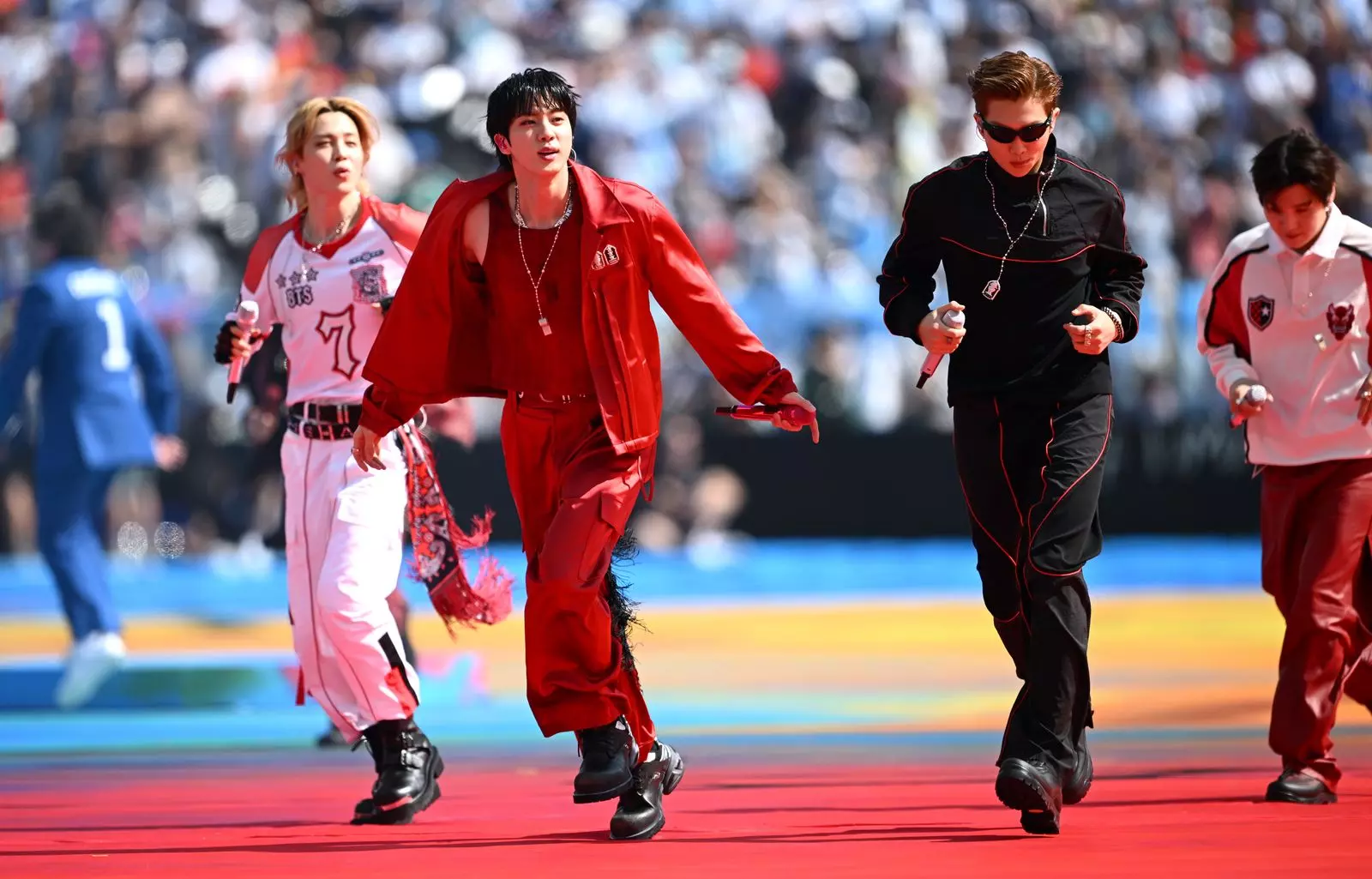 Independent London Designers Shine at World Cup Halftime Show, Dressing BTS Members
