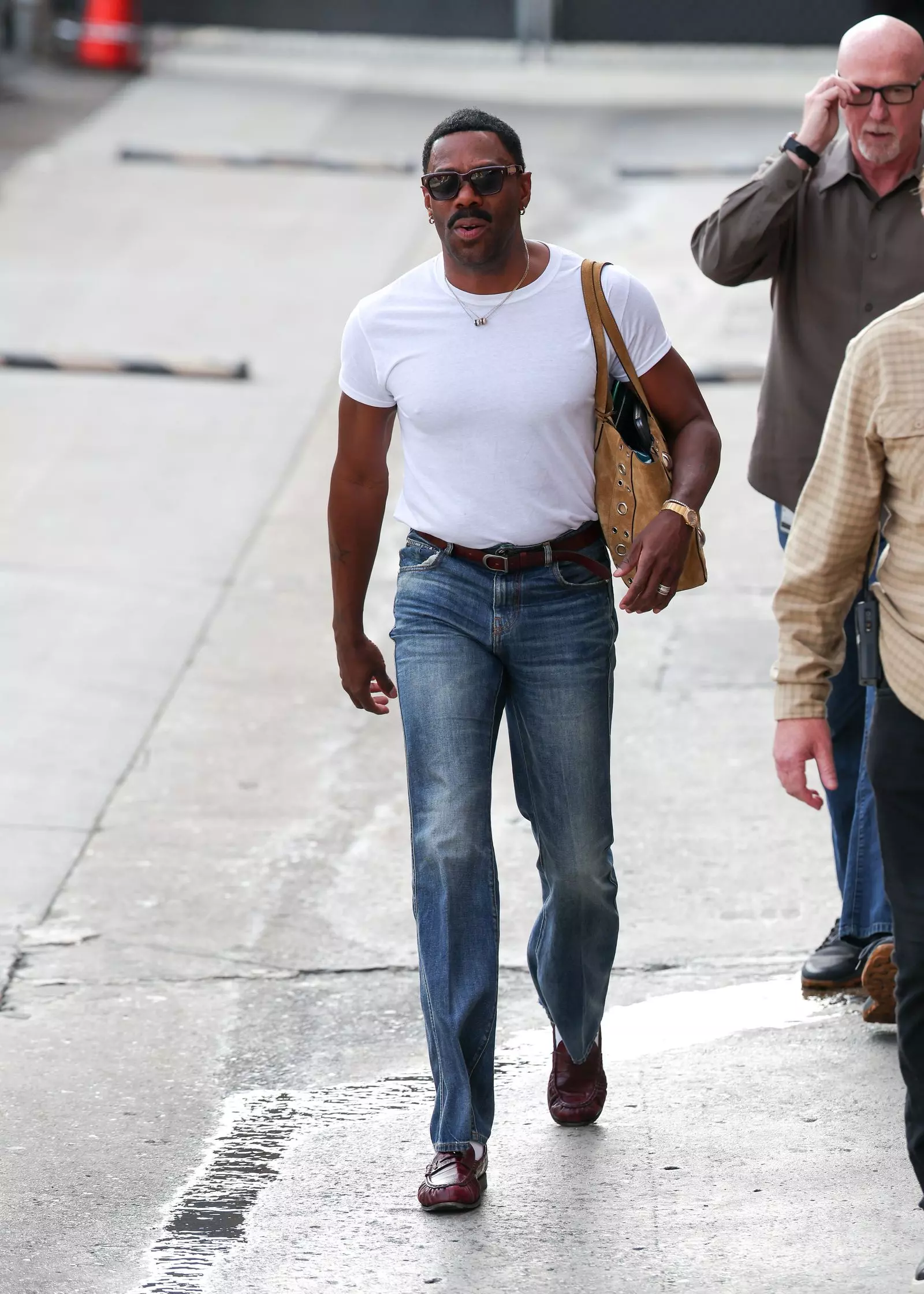 Colman Domingo Redefines Casual Chic in White Tee and Jeans