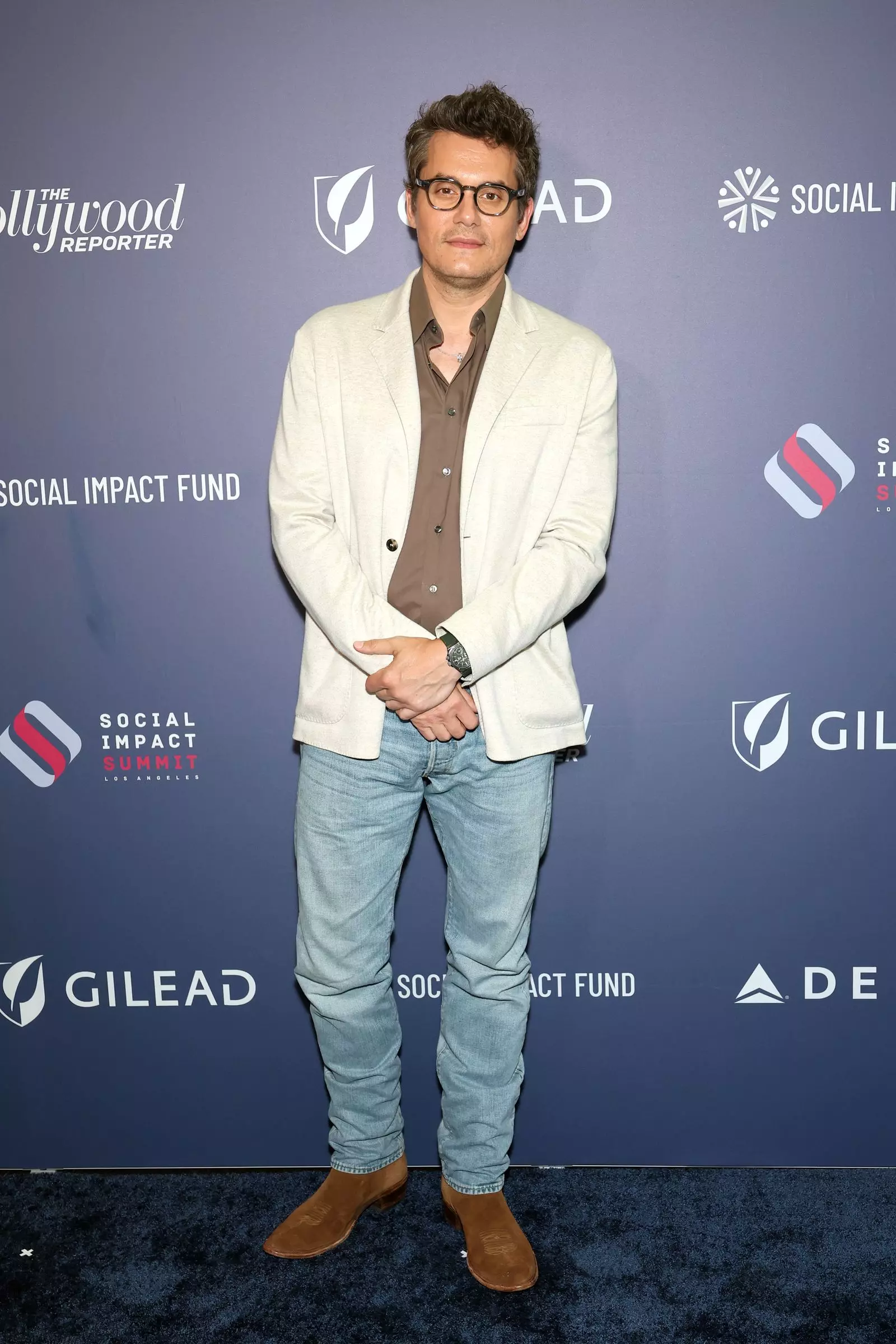 John Mayer's Summer Blazer Style Echoes Eric Clapton