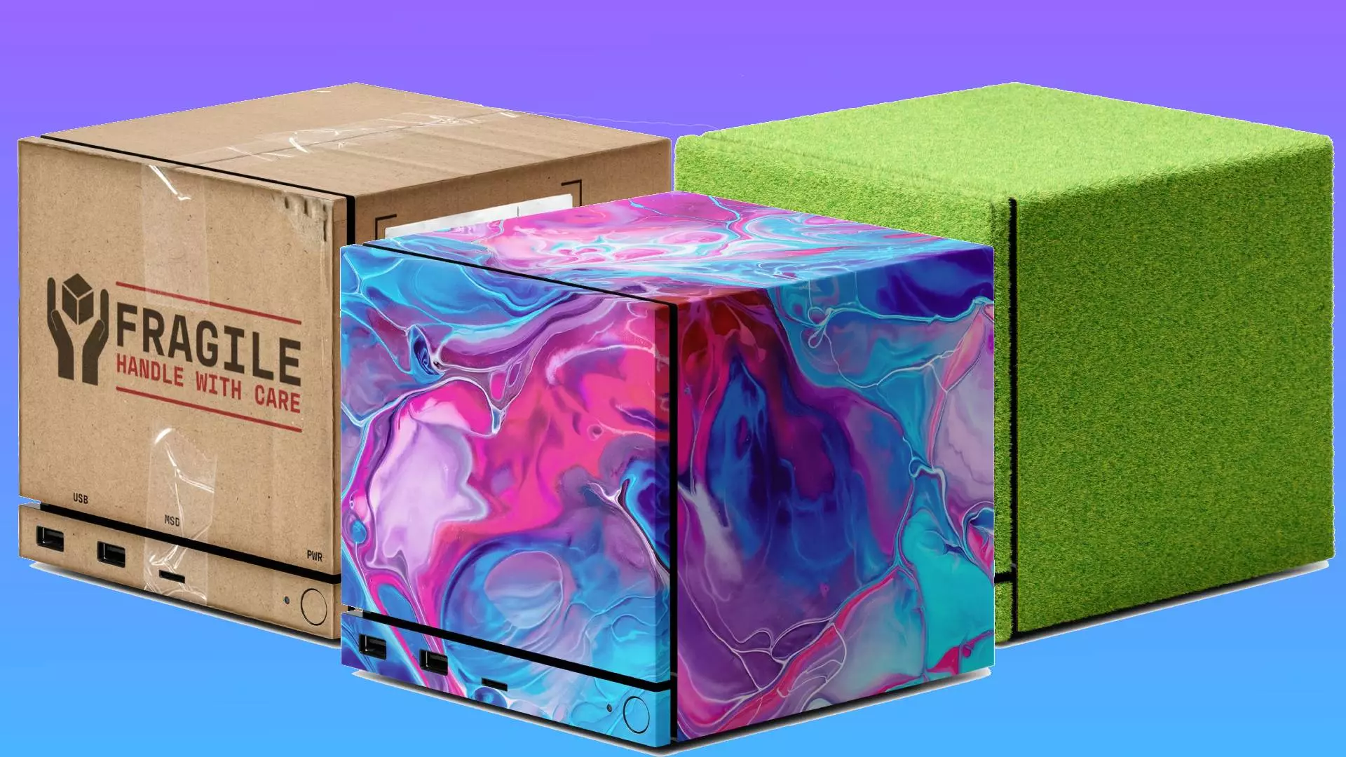 Dbrand Launches Diverse Steam Machine Skins, Moves Beyond Companion Cube