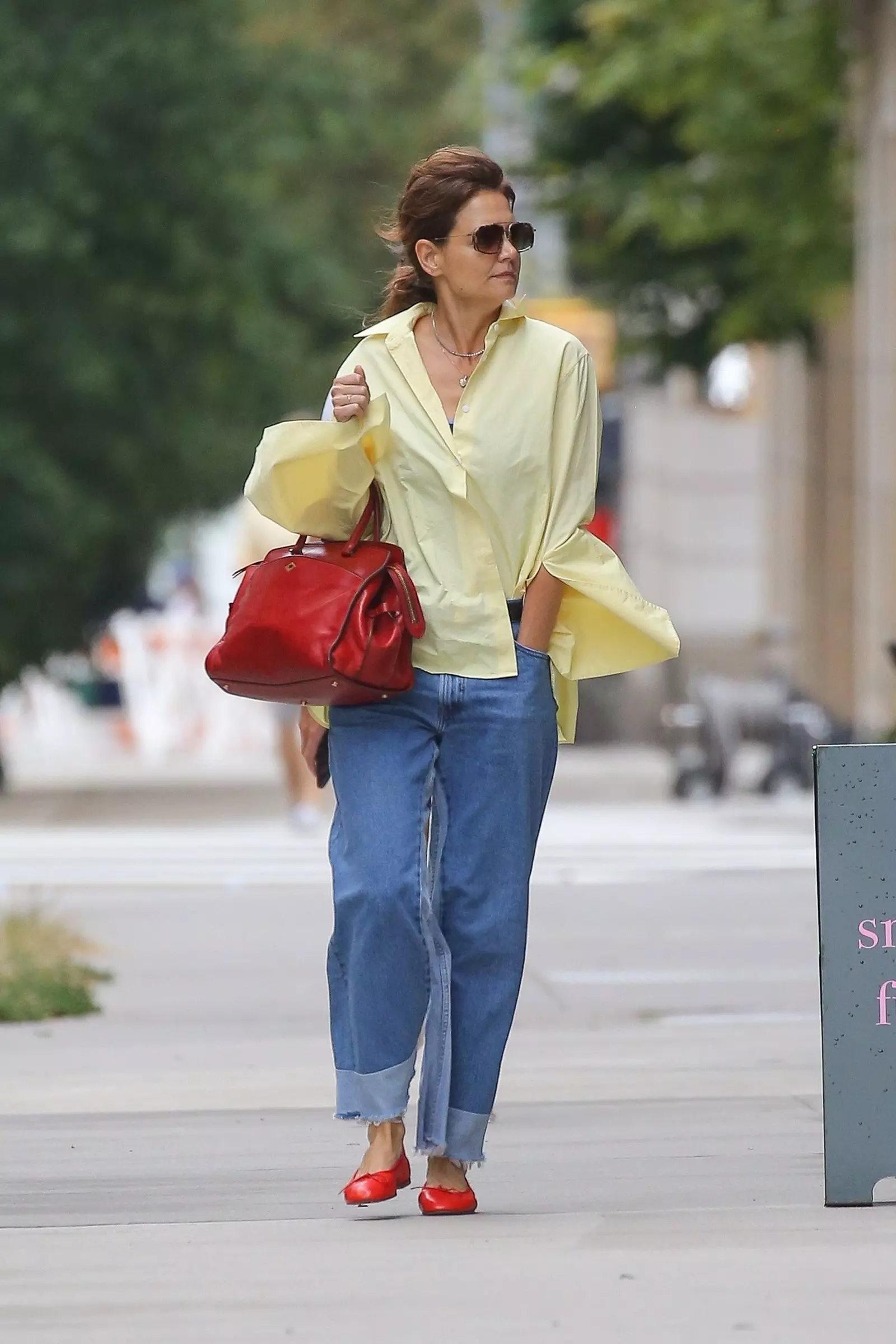 Katie Holmes's Quintessential Urban Style
