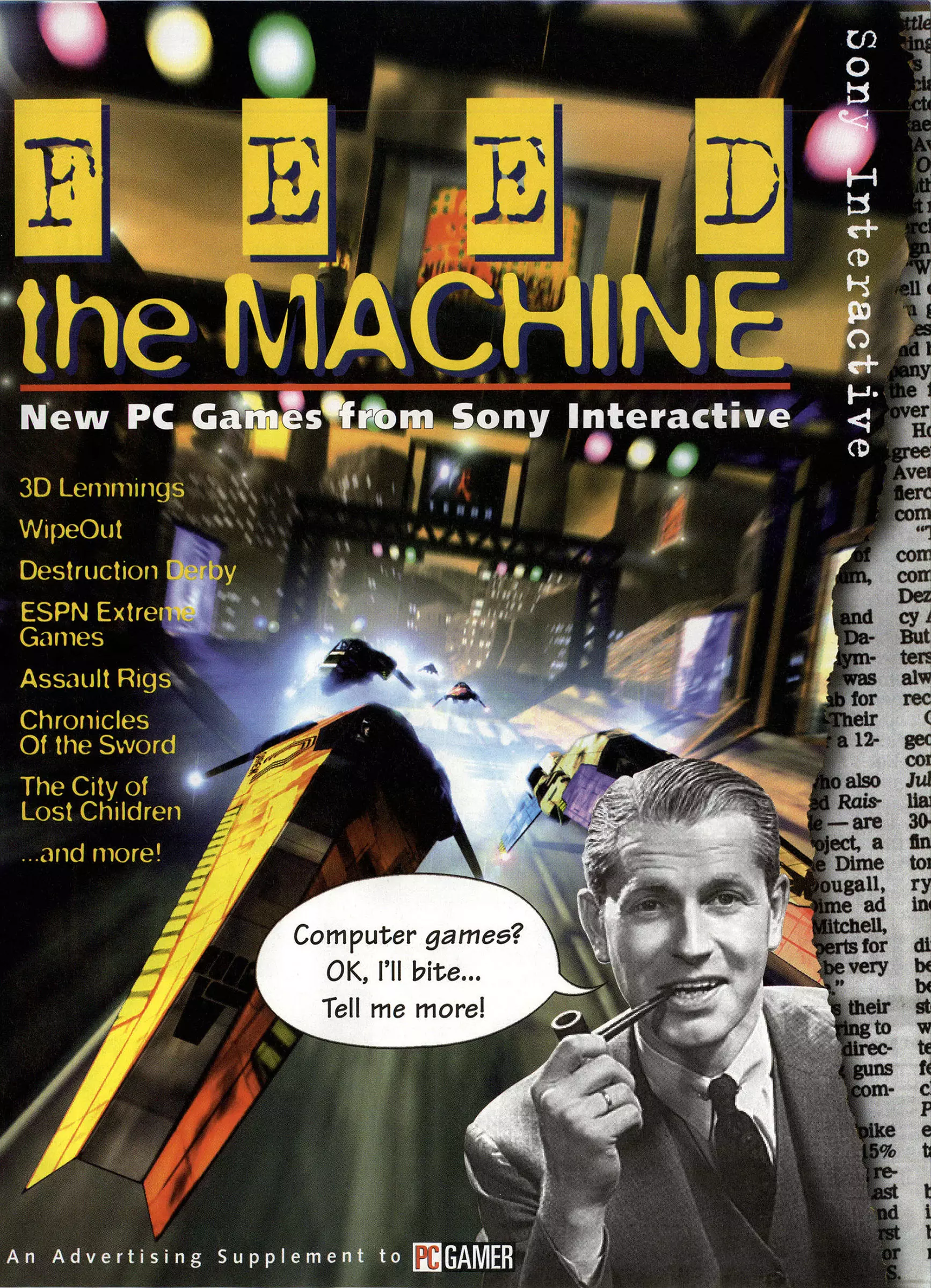 Sony's PC Gaming Past: A Look Back at 1996 Magazine Ads