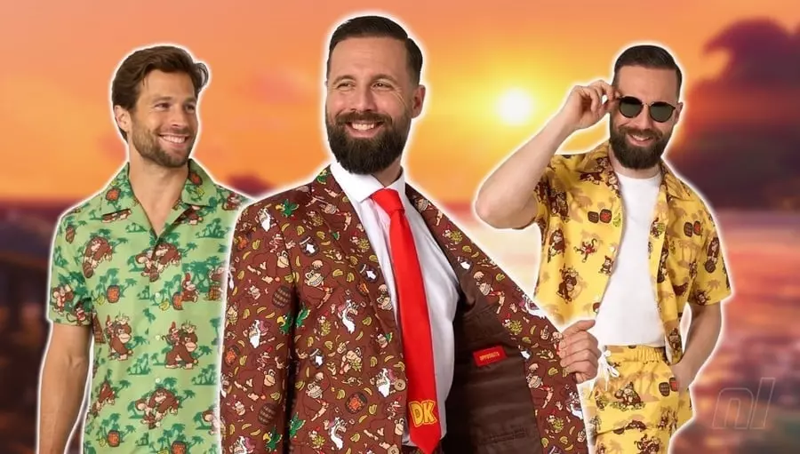 Nintendo and OppoSuits Unveil New Donkey Kong Apparel Collection