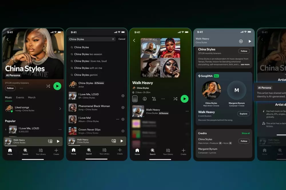 Spotify's New 'AI Persona' Label Targets Synthetic Artists