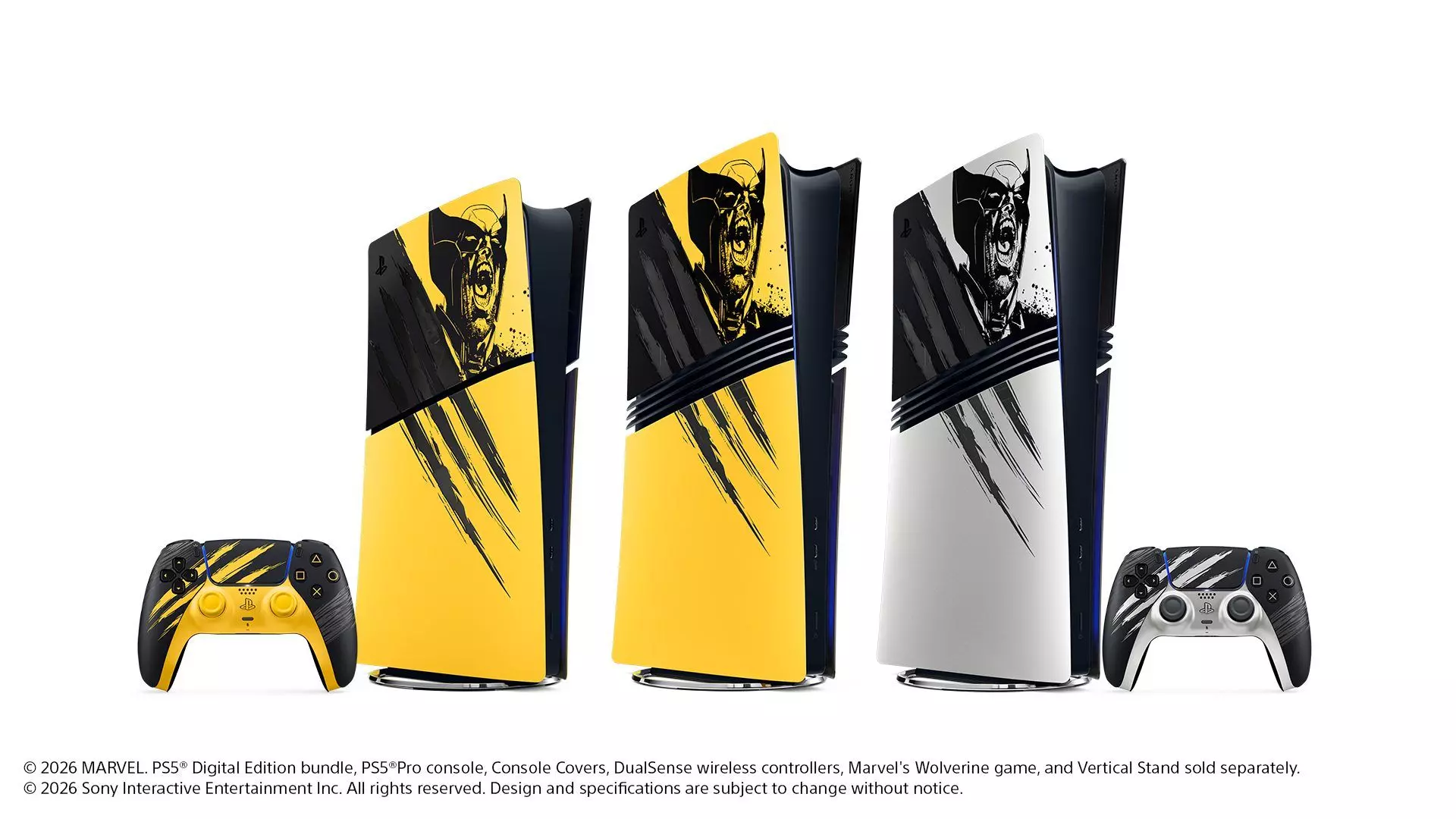 Sony Unveils Wolverine-Themed PS5 Bundles and Accessories