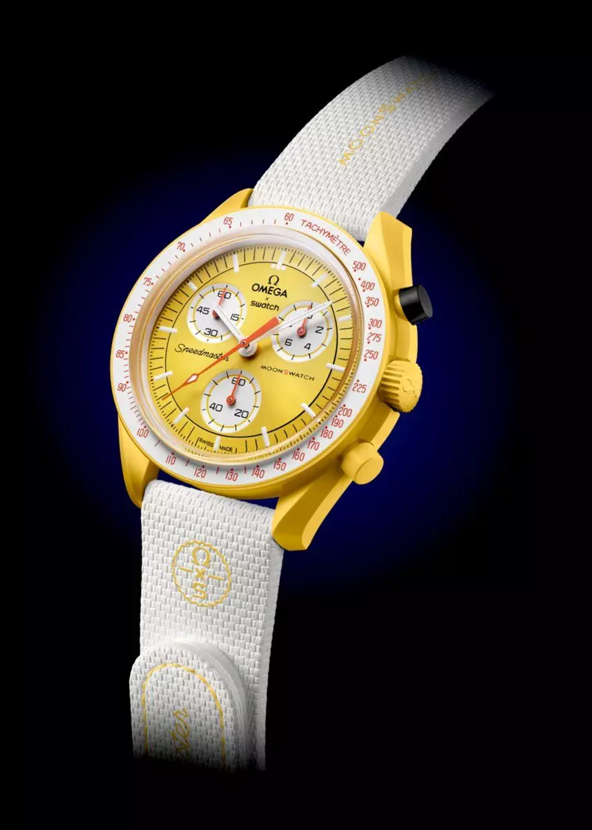 Swatch and Omega Unveil Limited Edition "Solar Eclipse" MoonSwatch in Spain