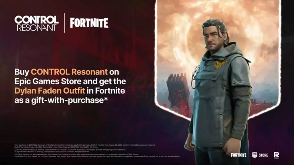 Control Resonant Sequel Launch and Fortnite Crossover Revealed