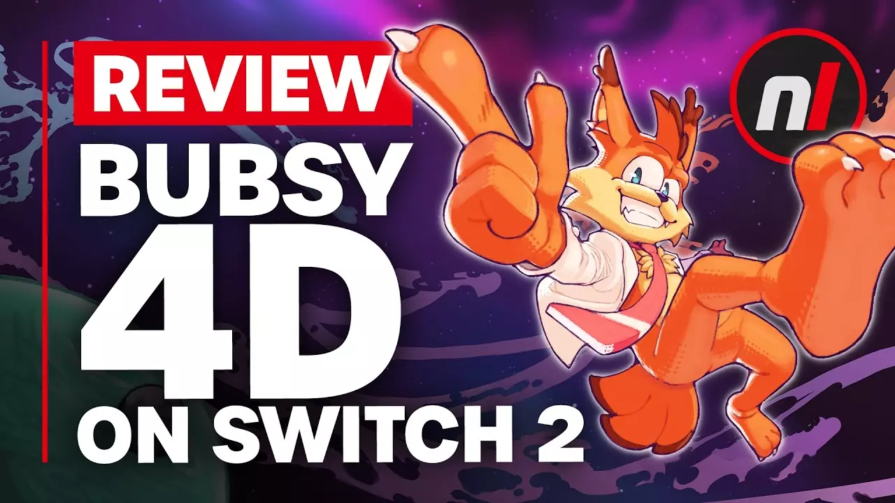 Bubsy 4D Receives 'Black Hole' Expansion: New Levels, Outfits, and Enhancements