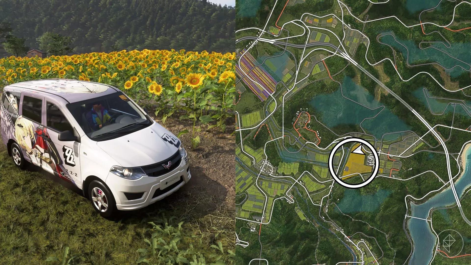 Forza Horizon 6: Unlocking the #SunnySnap Challenge at Hokuryu Sunflower Farm