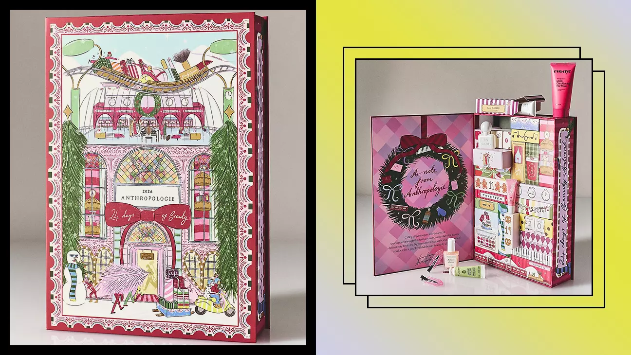 Anthropologie's Popular Beauty Advent Calendar Unveils 2026 Collection