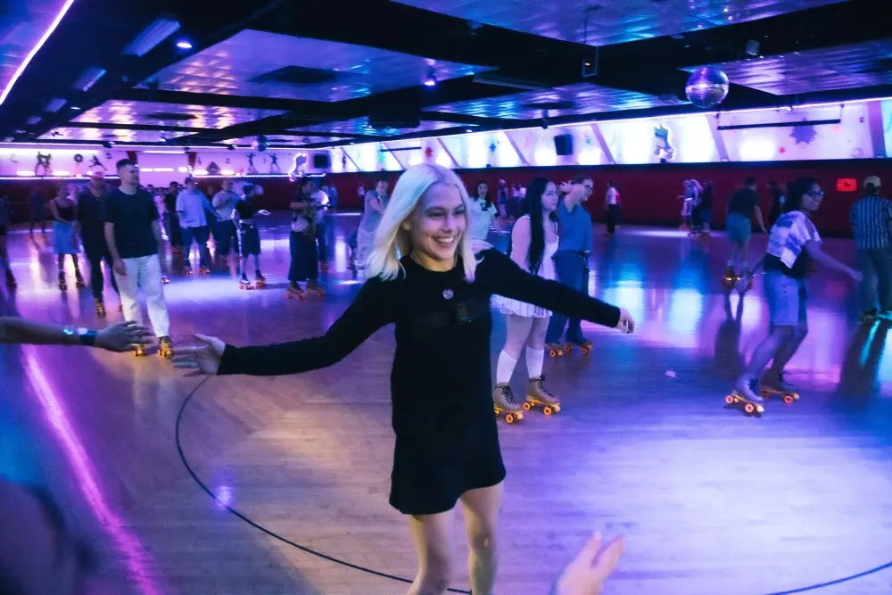 Phoebe Bridgers Hosts Rollerskating Album Launch for 'Lost Weekend'