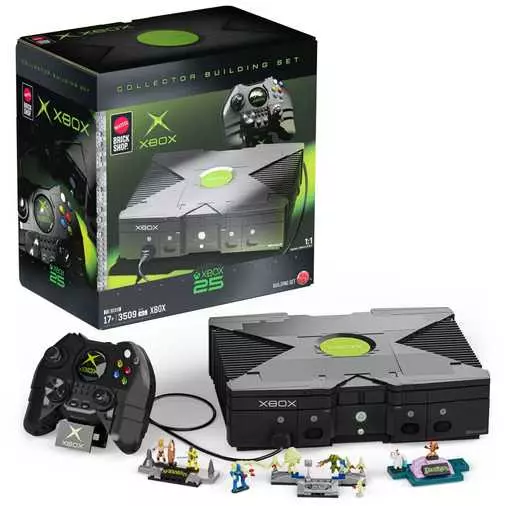 Mattel Brick Shop Unveils Highly Anticipated Original Xbox Building Toy Kit