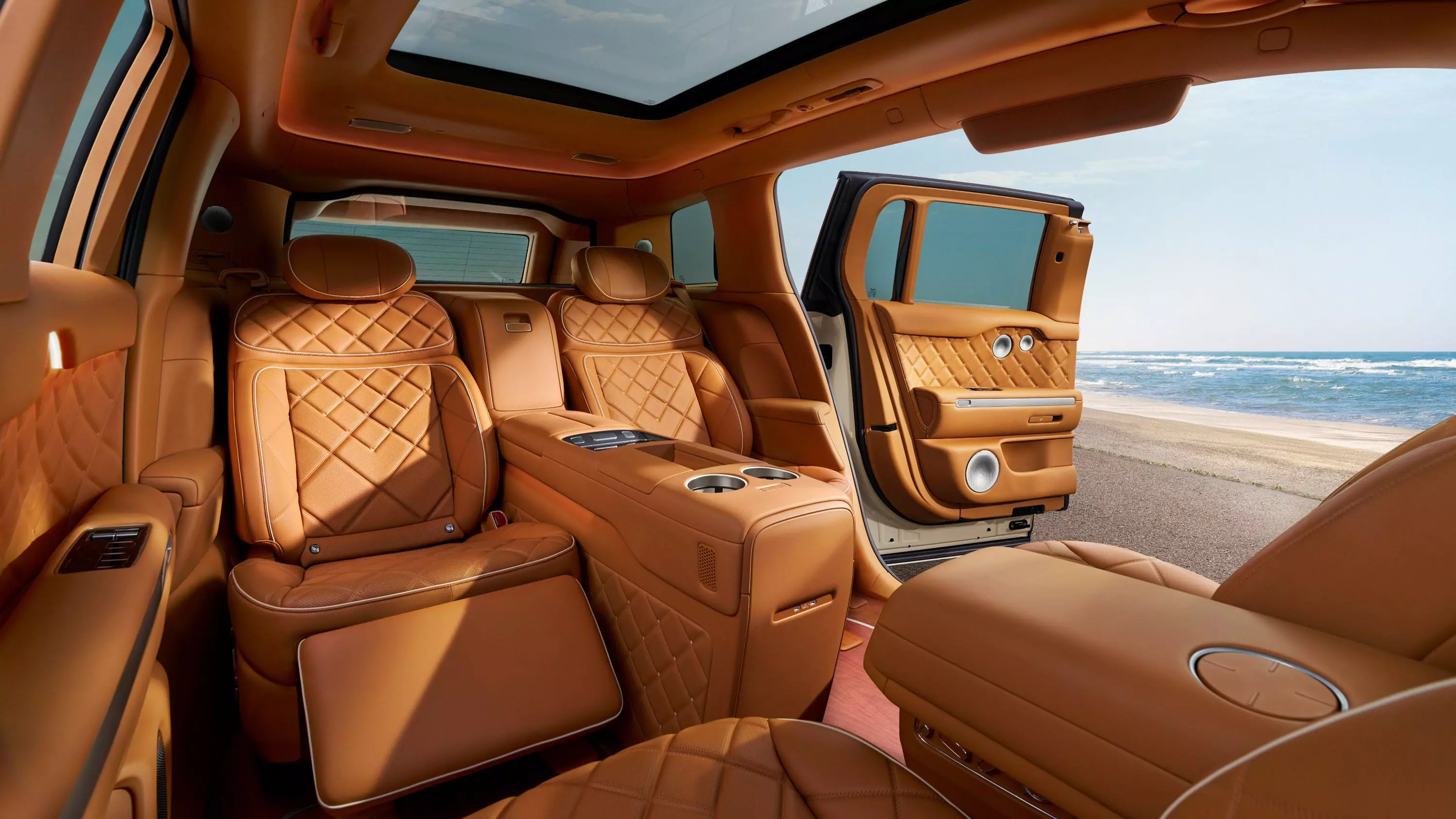 Genesis Unveils New GV90 Electric SUV with Luxurious Interiors
