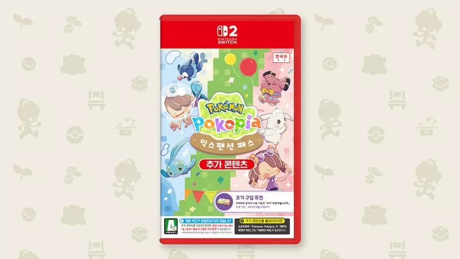 Pokémon Pokopia Expansion Pass Now Available in a Physical Boxed Version in Korea