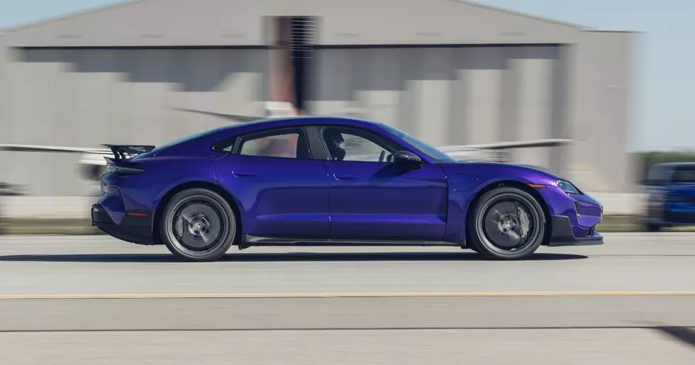 Porsche Taycan Turbo GT's Blazing Speed Test