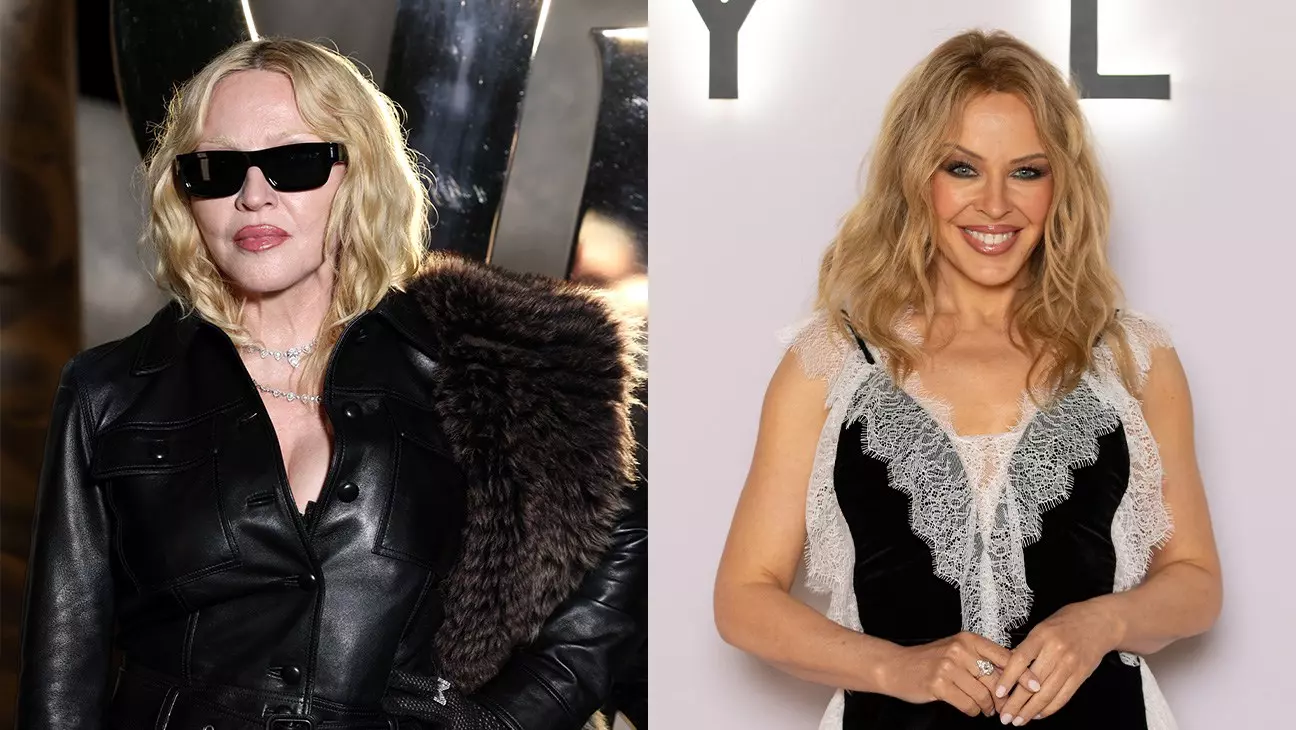 Madonna and Kylie Minogue's 'Love Sensation' Remix Dominates UK Dance Charts