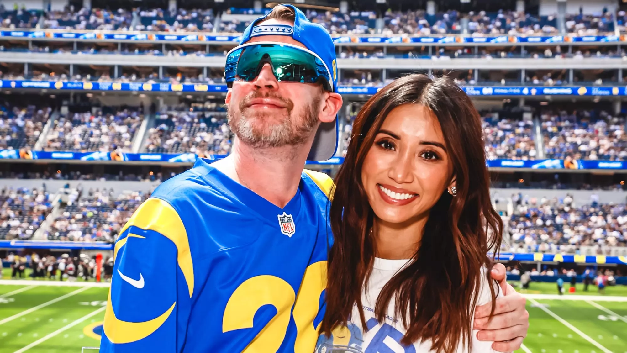 Brenda Song's Unwavering Passion for the Los Angeles Rams Takes Center Stage