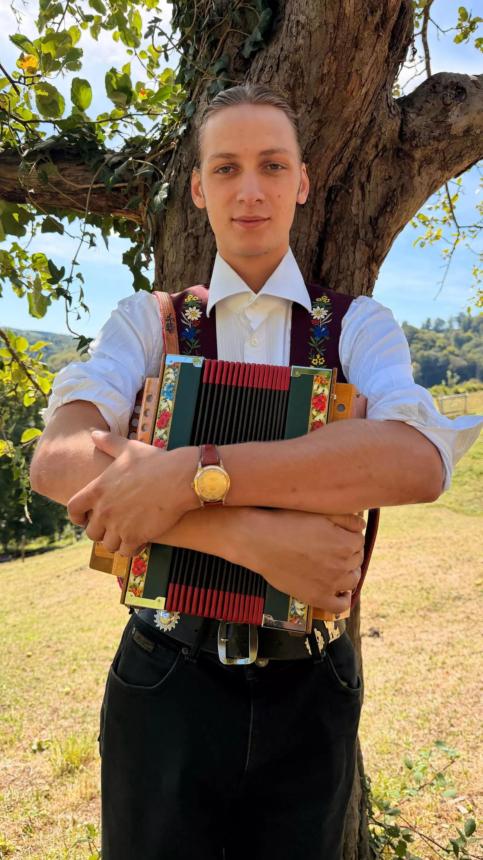 Jesse Rinderknecht: A Model's Unique Journey from Swiss Countryside to High Fashion Runways