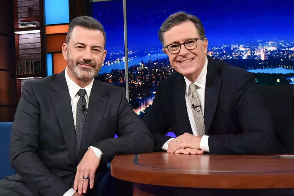Stephen Colbert's Endorsement of Jimmy Kimmel for Emmy Awards