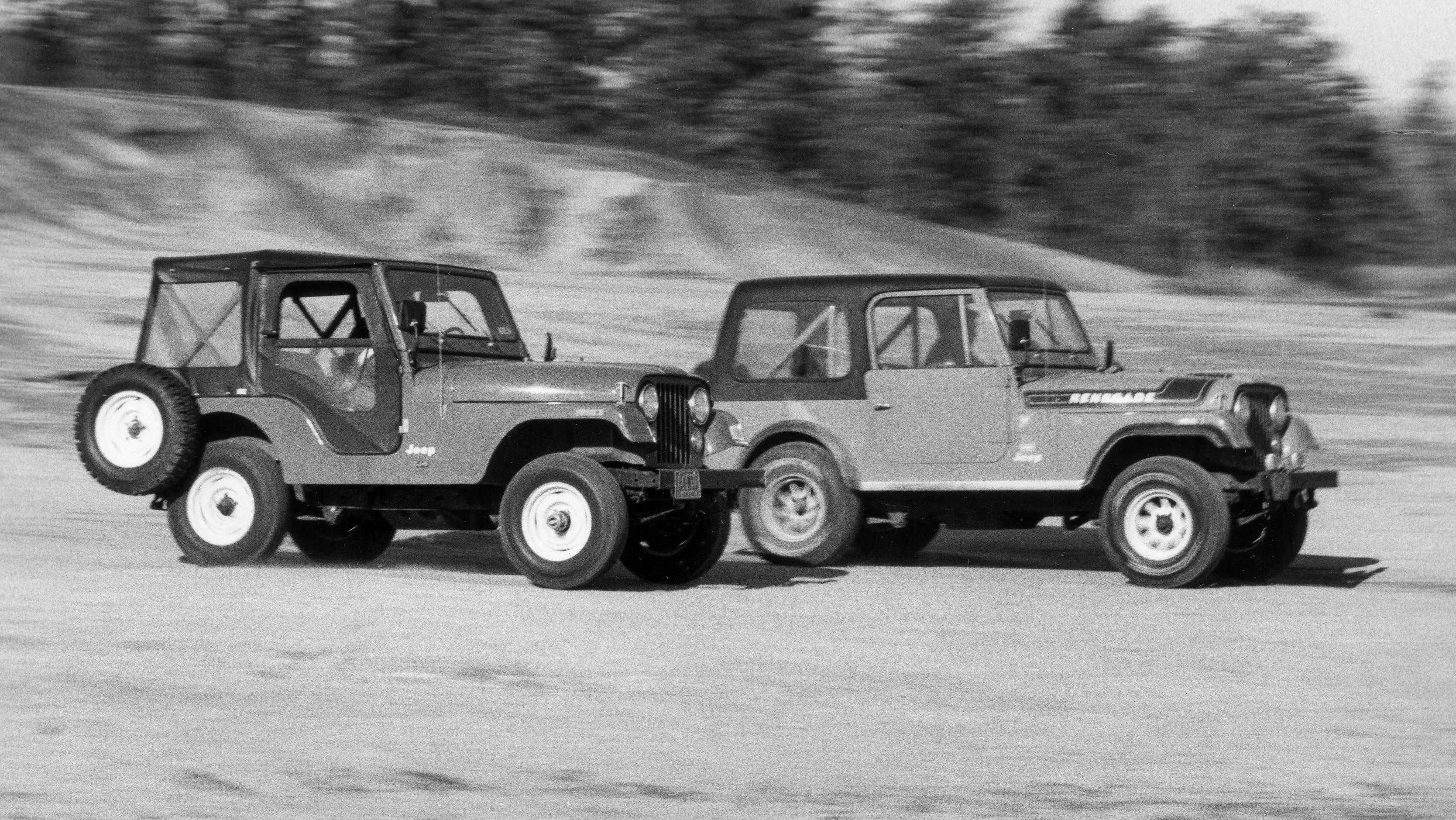 Jeep CJ-5 vs. CJ-7 Renegade: A 1976 Off-Road Showdown