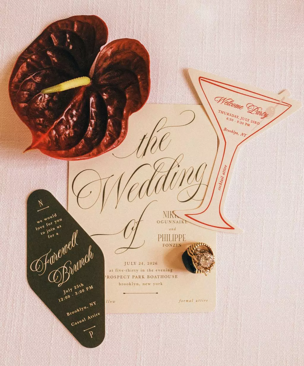 Nikki Ogunnaike and Philippe Fonzin's Brooklyn Wedding: A Celebration of Love and Fashion