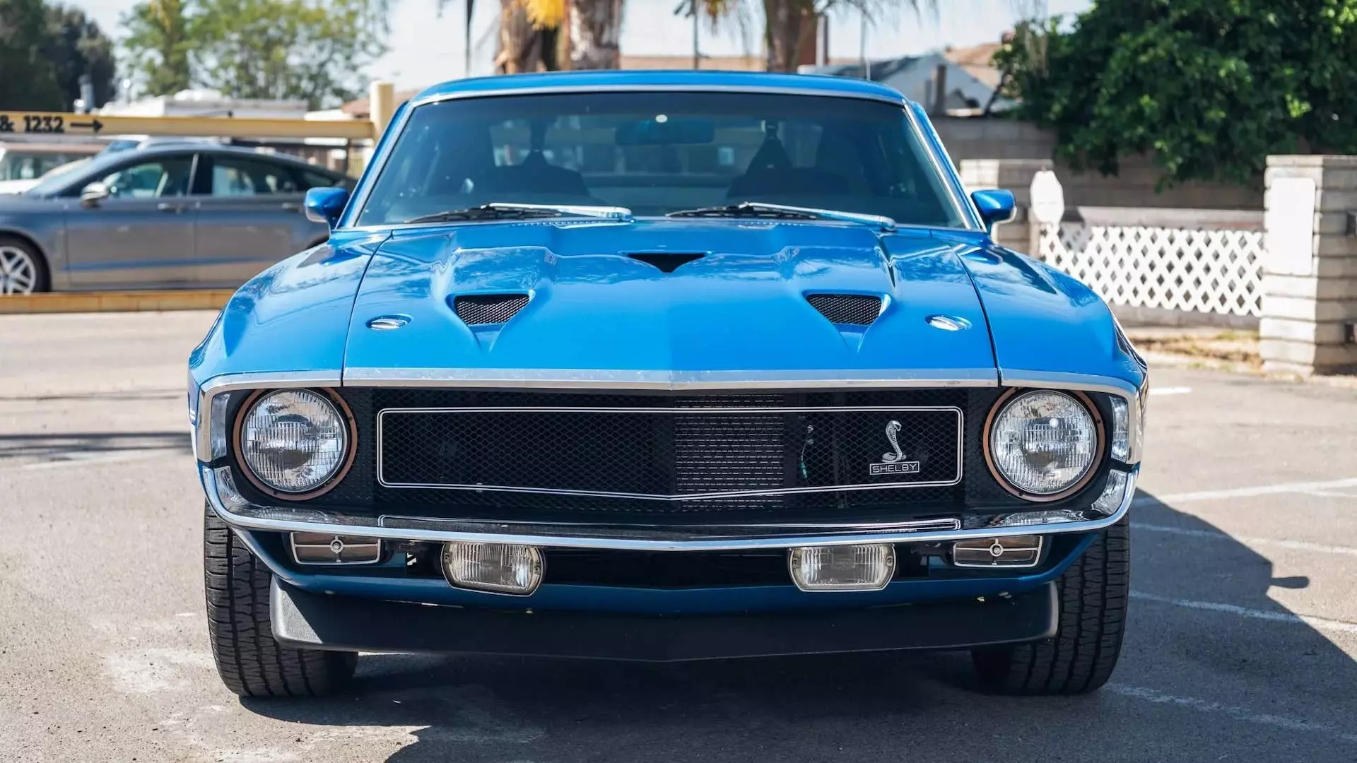 A Rare 1970 Acapulco Blue Shelby Mustang GT350 with Low Mileage Goes Up for Auction
